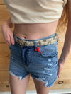 Snake Print Belt