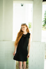 Black Short Sleeve Dress